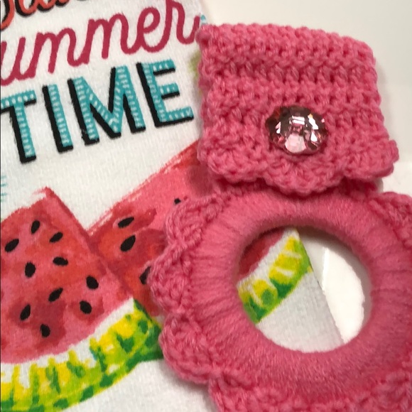 Watermelon kitchen towel & oven towel hanger - Picture 2 of 8